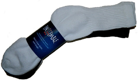 Men's Crew Socks with Snaps (3 Pairs)